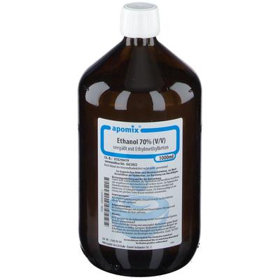 Ethanol MEK denaturatum 70% 1 l Flüssigkeit