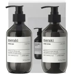 Meraki, Beauty Geschenkset, Gift box, Silky Mist, Simple hand care, 275 ml (Körperpflegeset)