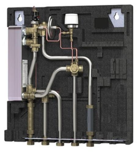 DANFOSS Wohnungsstation Evoflat WSS 1 Eckeinstieg