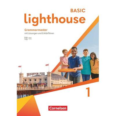 Lighthouse Band 1: 5. Schuljahr - Grammarmaster mit Lösungen und Erklärfilmen, Taschenbuch von , Cornelsen Verlag