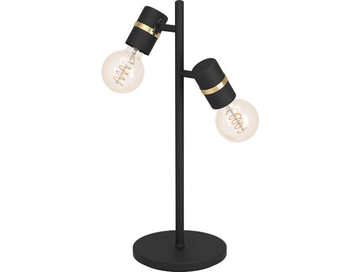 Eglo 900178 LURONE E27 lampe de table double 205x50mm noir laiton