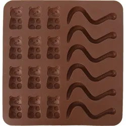 Backform für Gummibärchen/Würmchen