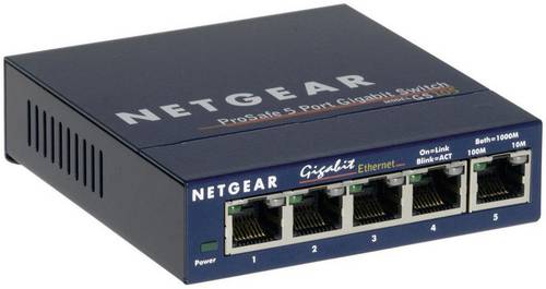 Netgear GS105 GE GS105GE Netzwerk Switch 5 Port 1000MBit/s