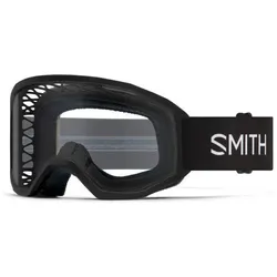 Smith, Unisex, Sportbrille, Loam MTB S0 (VLT 90%) (Black, Clear, Clear), Schwarz
