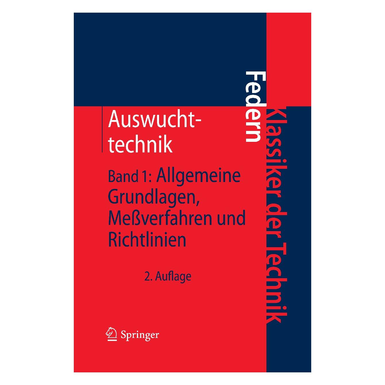 Springer Auswuchttechnik (Deutsch, Hardcover, Klaus Federn) (9783642172366)