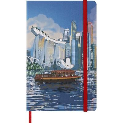 Moleskine I AM the city Singapur Notizbuch limitierte Ausgabe, L/A5, liniert, fester Einband, Notizbuch von , Moleskine