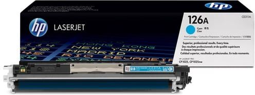 HP 126A (CE311A) toner ciano