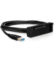 Delock Dockingstation SATA HDD > USB 3.0 Speicher-Controller 2,5" / 3,5" gemeinsam genutzt 6Gb/s 6 Gbit/s (61858)