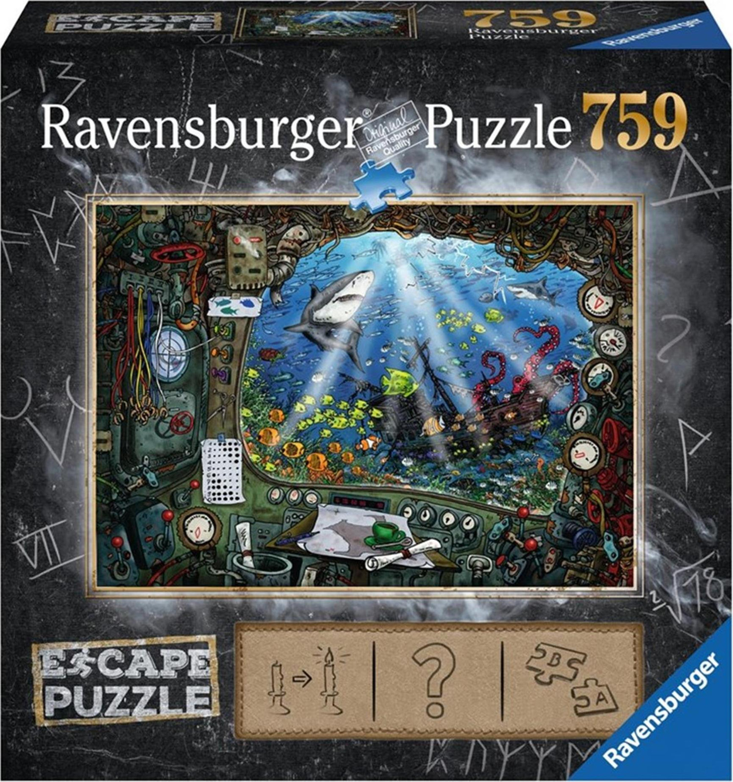 Ravensburger Puzzel Kunst 759 stukjes voor 12 jaar en ouder