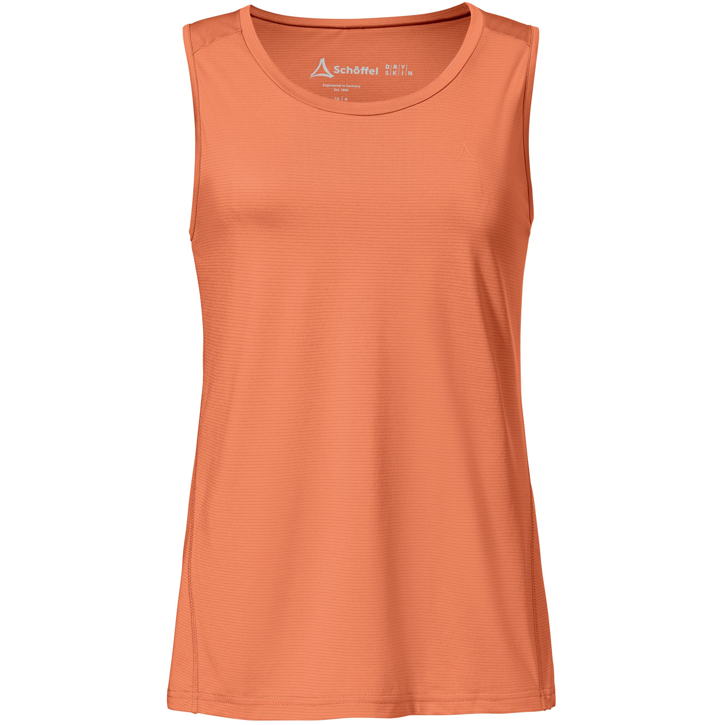 Schöffel Tauron Top Damen Tanktops orange Größe S Camping Schnell trocknend