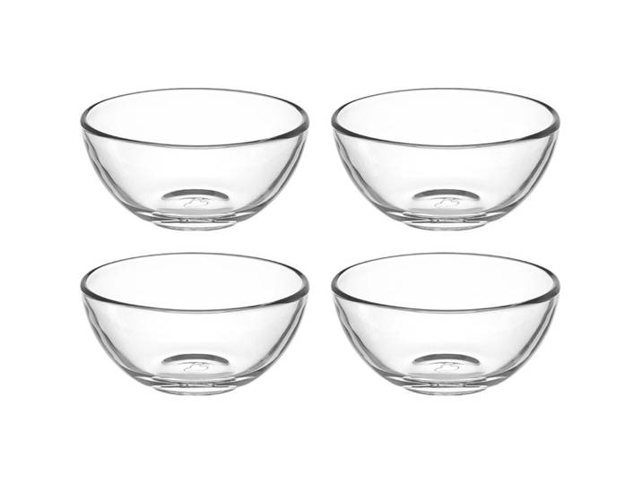 Schalen-Set Leonardo Transparent Glas D 10 cm 4 Stk - Schalen-Set