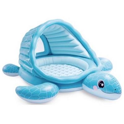 Intex Das „Schildkrötenhaus Playland“ bietet mit großem Platz und Sonnendach jede Menge Wasserspaß für Kinder ab 2 Jahren