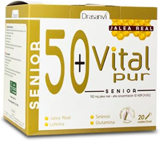 Drasanvi VITAL PUR SENIOR 50 + 20 Ampolas