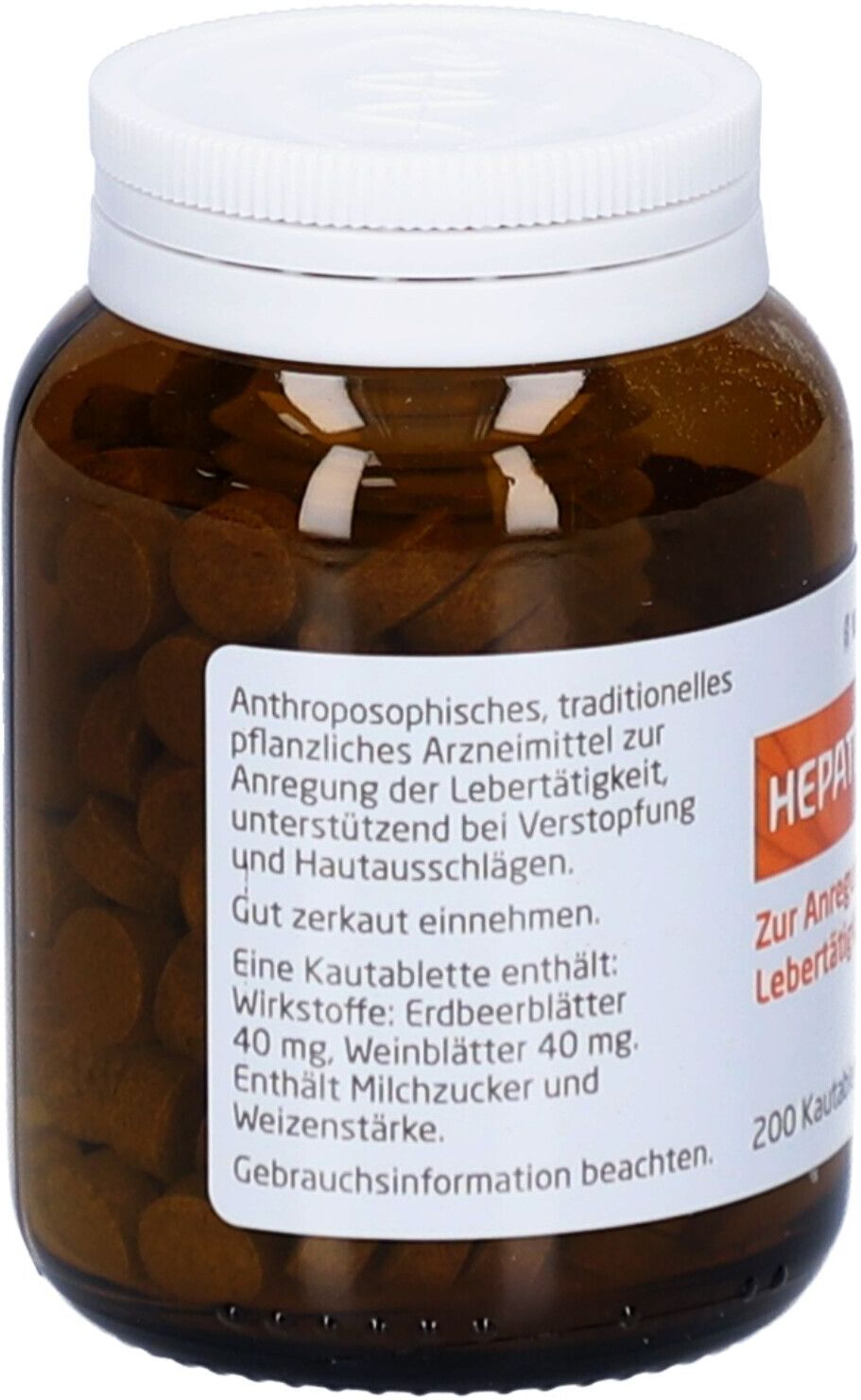 Weleda Hepatodoron® Kautabletten 200 St 200 St Kautabletten
