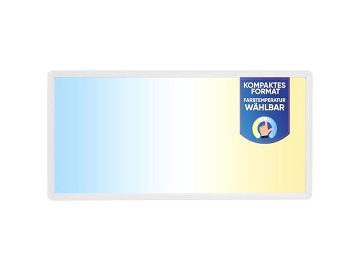 LECOM LED Aufbauleuchte 60x30 24W CCT 3000-6000K DIP-Schalter Flach