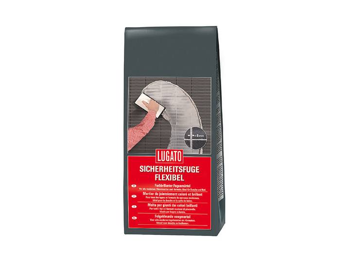 Lugato Sicherheitsfuge Flexibel Anthrazit 1 kg