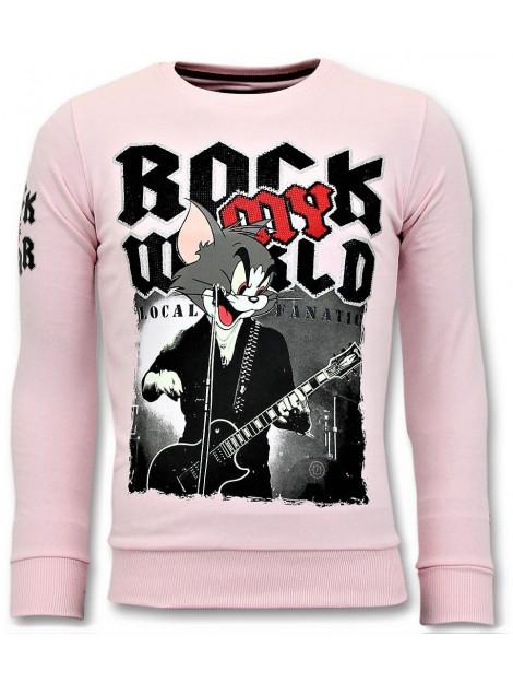 Local Fanatic Trui rock my world cat