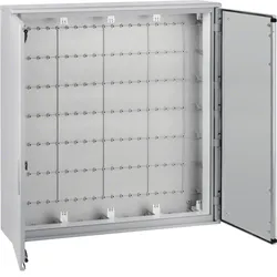 Hager FL74SP Wandschrank, univers, IP65, SK II, 1150 x 1100 x 300mm, Polyester, UV geschützt