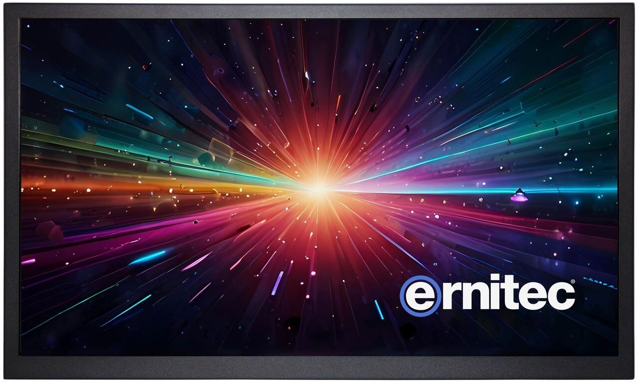 Ernitec 0070-24127-WATERPROOF 27" Surveillance Monitor - 24/7 Full HD 1080p, IP67/IK10 Front, 1 x HDMI 2.0, 1 x VGA, 1 x BNC Out, 2 x BNC In, 2 x Spea