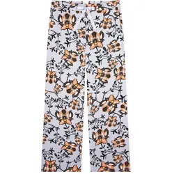 Schiesser Relaxhose - Damen - Gr. 36 - lila/geblümt