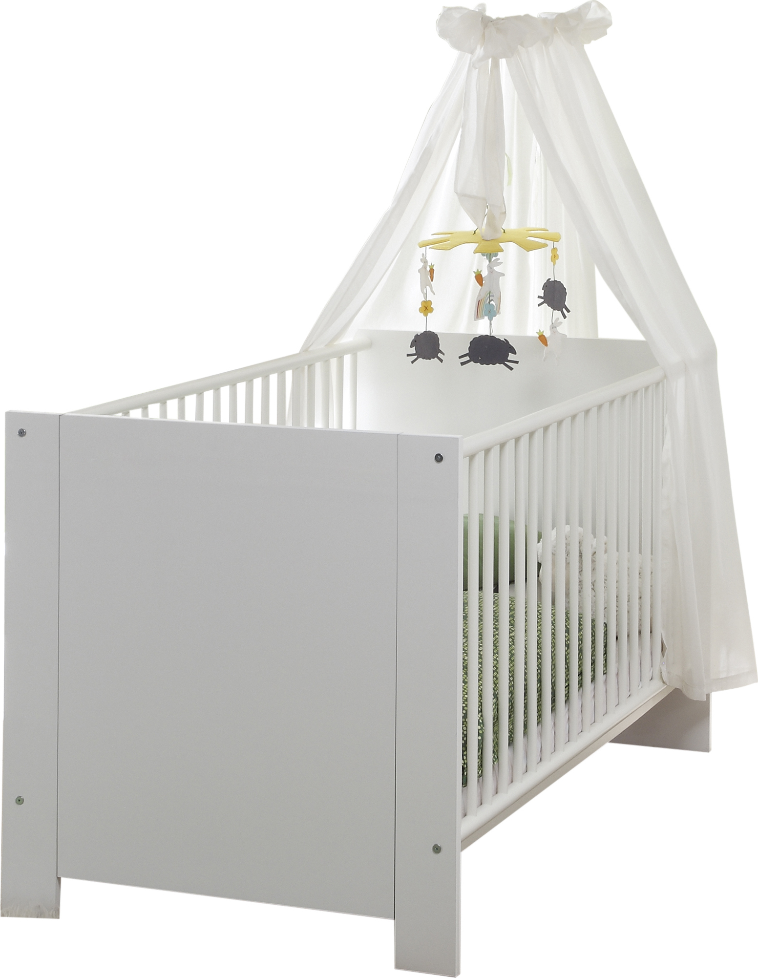 Olja Kinderbett 70x140 cm, weiss.