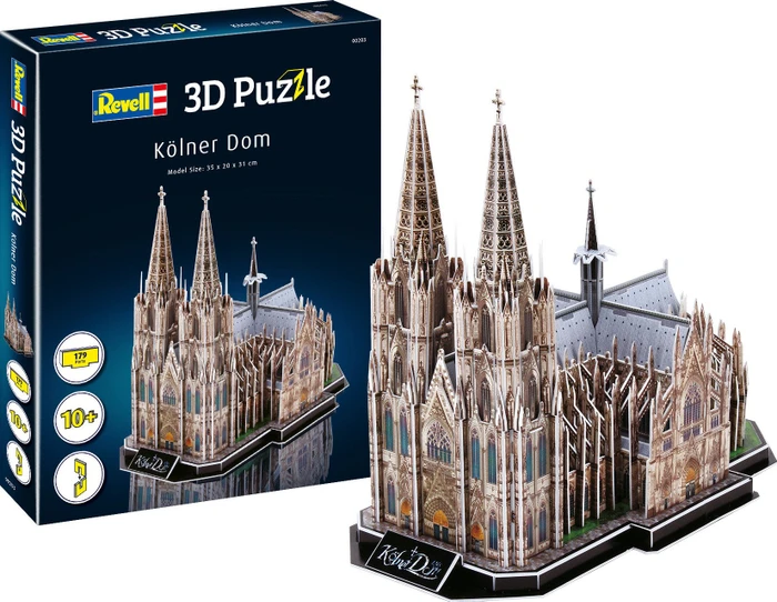 Revell Kölner Dom 3D-Puzzle, 179 Teile