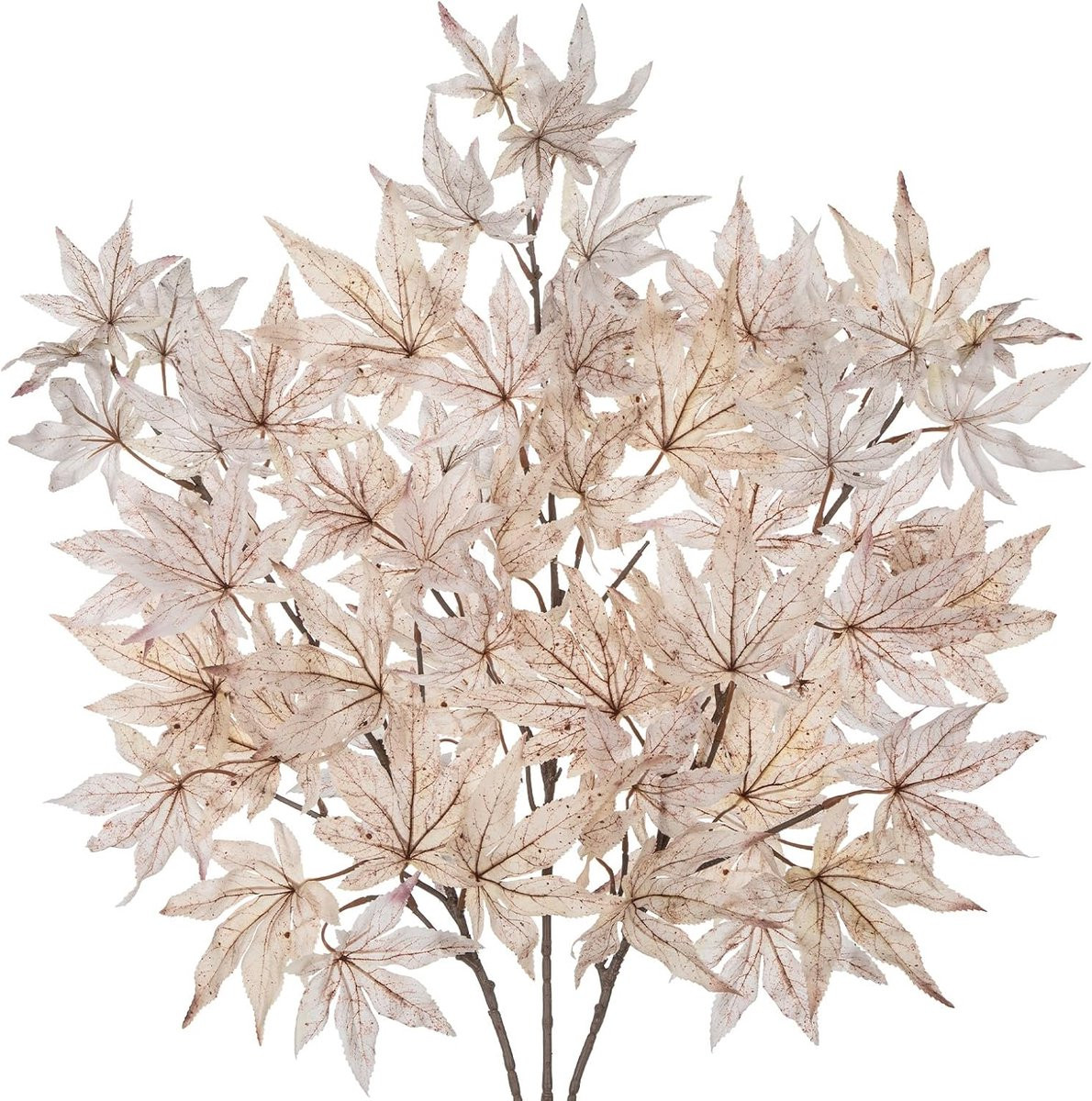 Set van 3 kunstmatige herfsttakken met esdoornbladeren, 76 cm