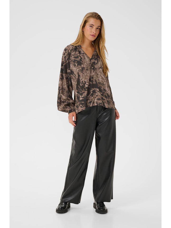 Kaffe Bluse in Braun - 36
