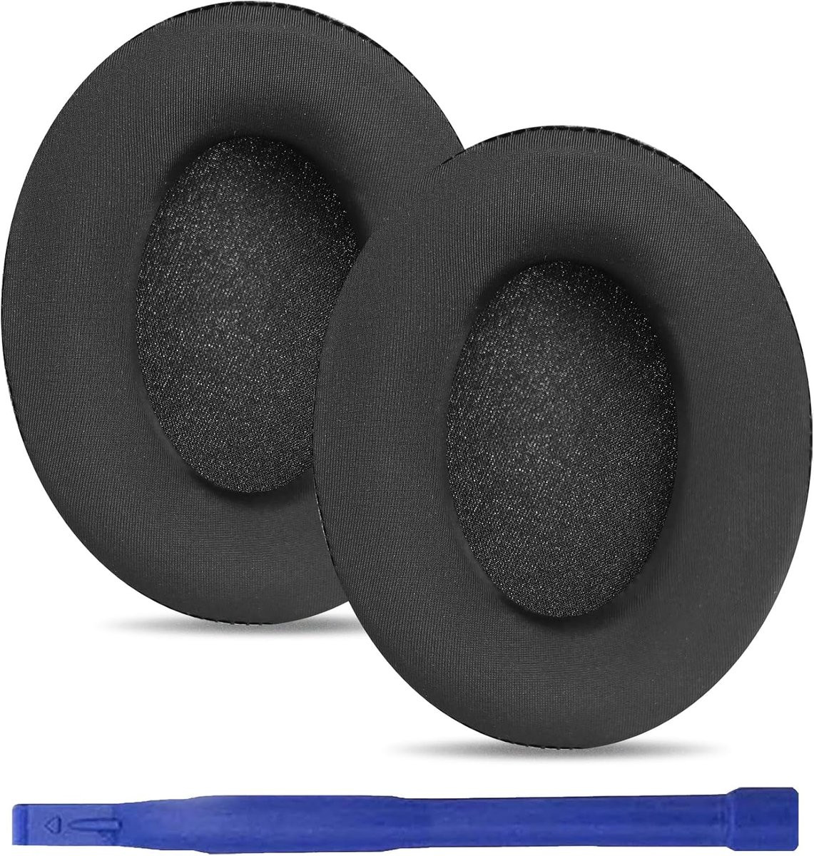 Verkoelende gel oorkussens voor Kingston HyperX Cloud II, Cloud III, Cloud Flight, CloudX, Cloud, Cloud Alpha en Cloud Core headsets, zwart