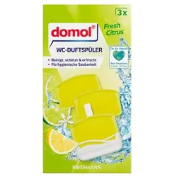domol Fresh Citrus WC-Duftspüler 3x 55,0 ml