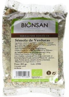 bionsan Semola de Verduras 400g