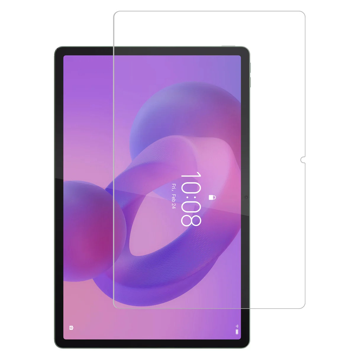 Accezz Premium screenprotector voor Lenovo Idea Tab Plus, Transparant glas