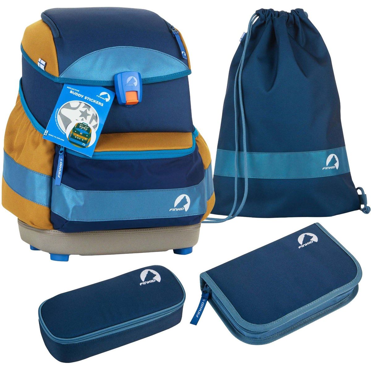 Finkid Buddy EKO Sport sky mix (174000) onesize 8000211-174000-onesize