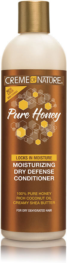 Creme Of Nature Condicionador hidratante Pure Honey para cabelos secos 355 ml