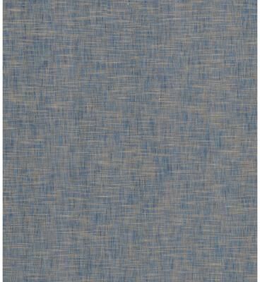 A-Street Prints Genji Blue Woven Wallpaper