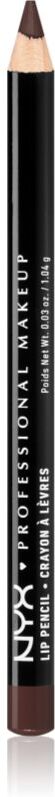 NYX Professional Makeup Slim Lip Pencil precise lip pencil shade 820 Espresso 1 g