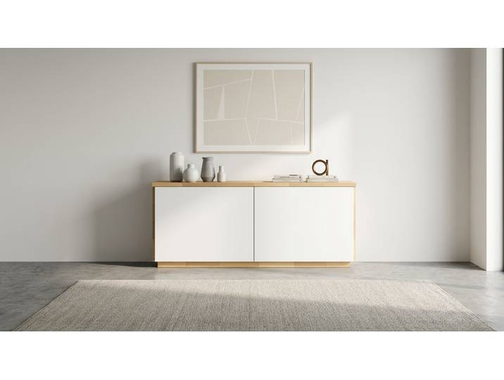 20 cm tiefe Kommode nach Maß - Sideboard wie vom Tischler Buche Natur geölt