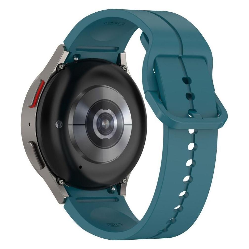 OEM Strap Silicone strap for SAMSUNG Watch 4 / 5 green (11) (20 mm, Silikon) (54733582)