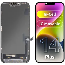 JK Incell LCD Assembly (Display, Apple iPhone 14 Plus), Mobilgerät Ersatzteile, Schwarz