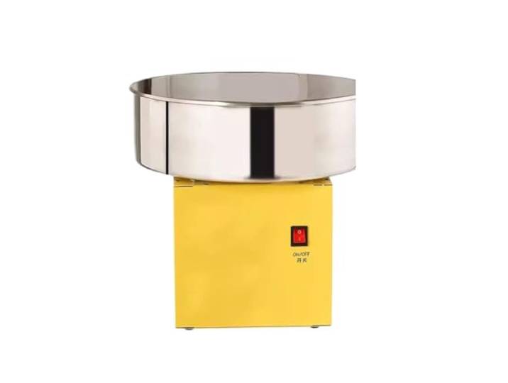Zuckerwattemaschine Zuckerwattemaschine for gewerbliche Nutzung, vollautomatische, ausgefallene for Unternehmertum und Standgestaltung(Yellow)