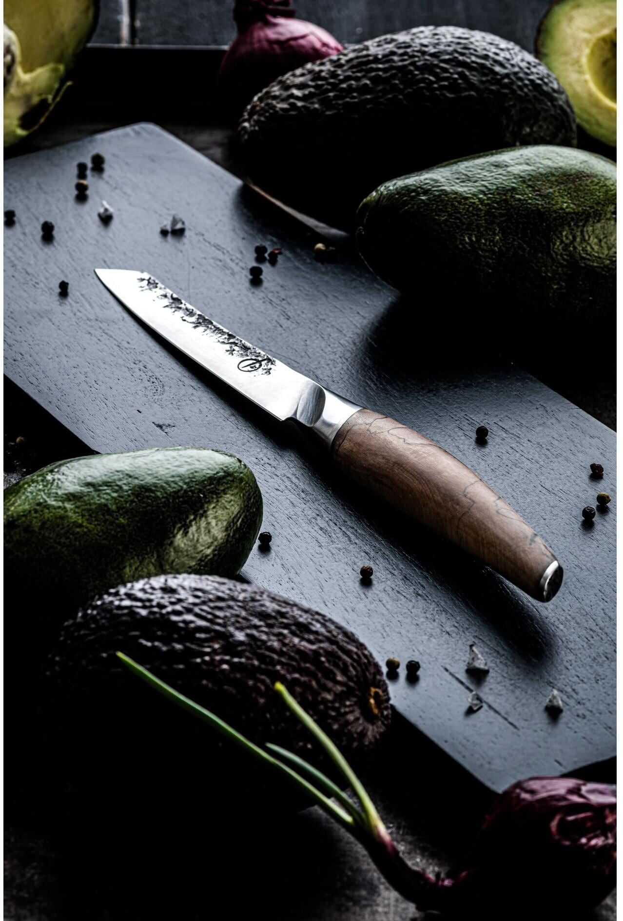 Universalküchenmesser "Forged Katai 13 cm", gelb, Klingenlänge 13cm, Kochmesser, Universalküchenmesser gelb Klingenlänge 13cm
