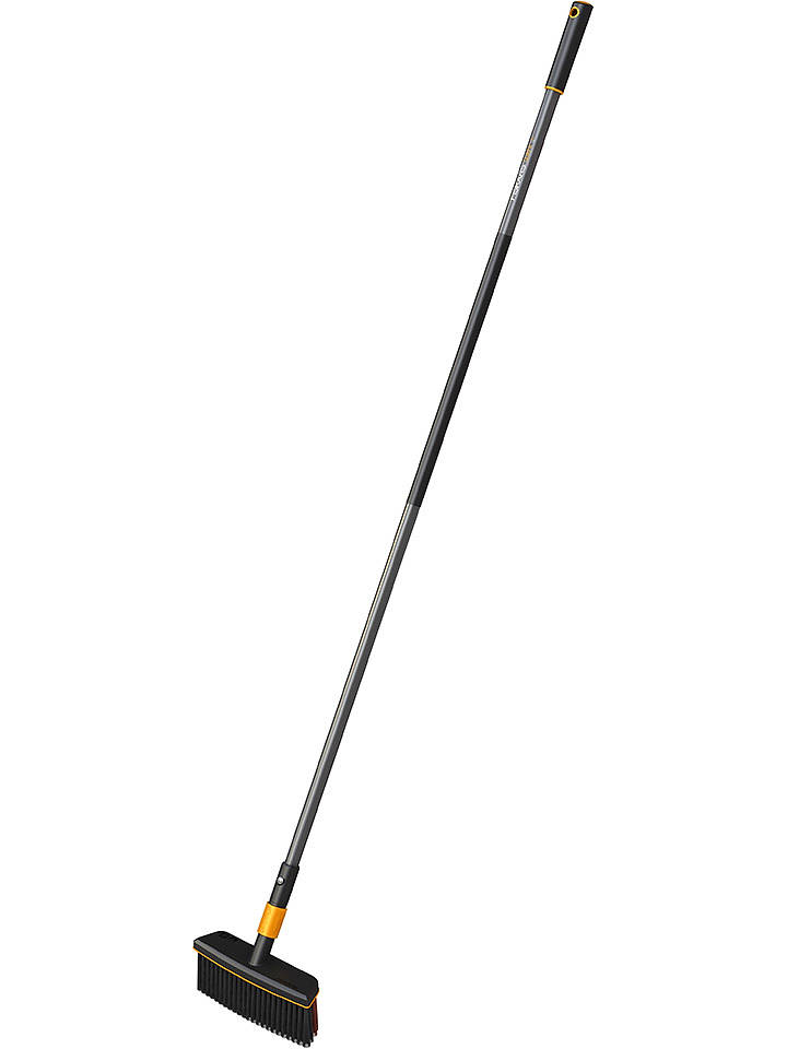 Fiskars Bürstenkopf "QuikFit" in Schwarz - onesize