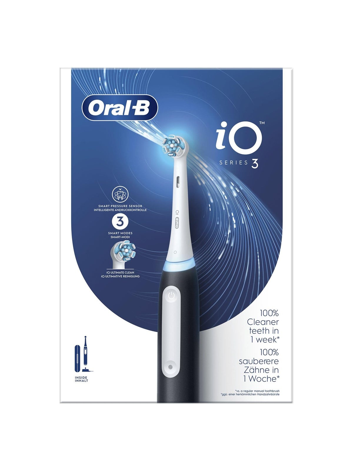 Oral-B Elektrische Zahnbürste iO 3 Matte Black