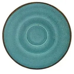 6er-Set CreaTable Untertasse Nature Collection Ø 15 cm Steinzeug Blau