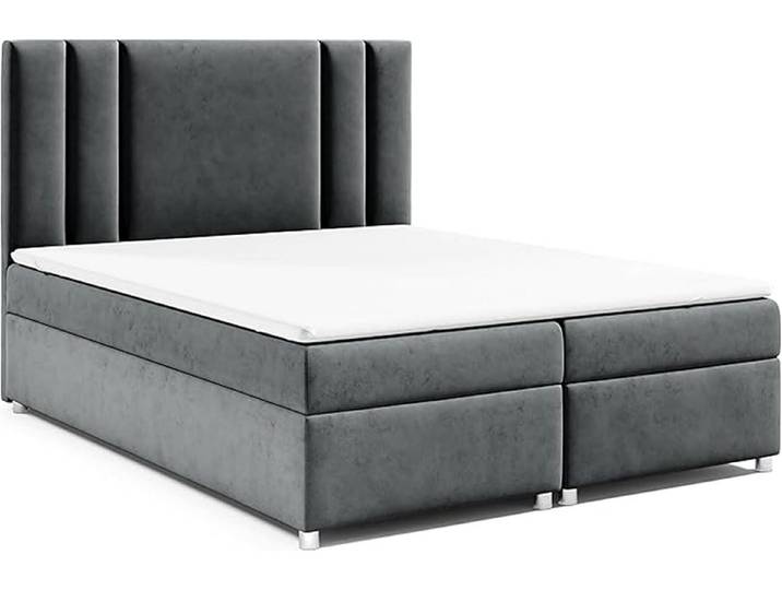 Best for Home Boxspringbett mit Bettkasten, Federkern & 7 cm Komfort-Topper (Komplettset, 1-St., 140x200 160x200 180x200 200x200 cm), inkl. Lieferung bis in die Wohnung, TOP- Preis-Leistungs-Verhältnis