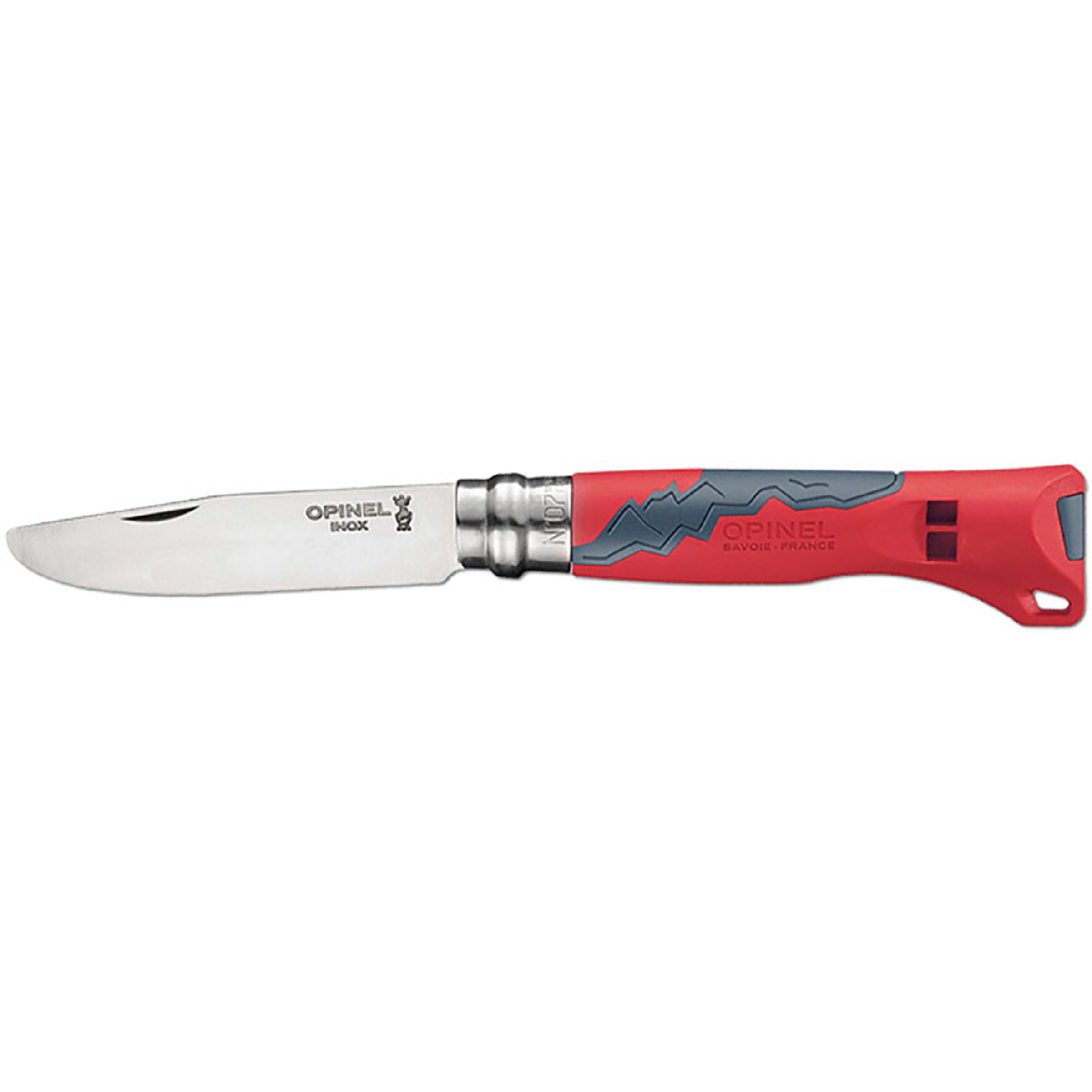 Opinel Outdoor Junior Messer Taschenmesser rot