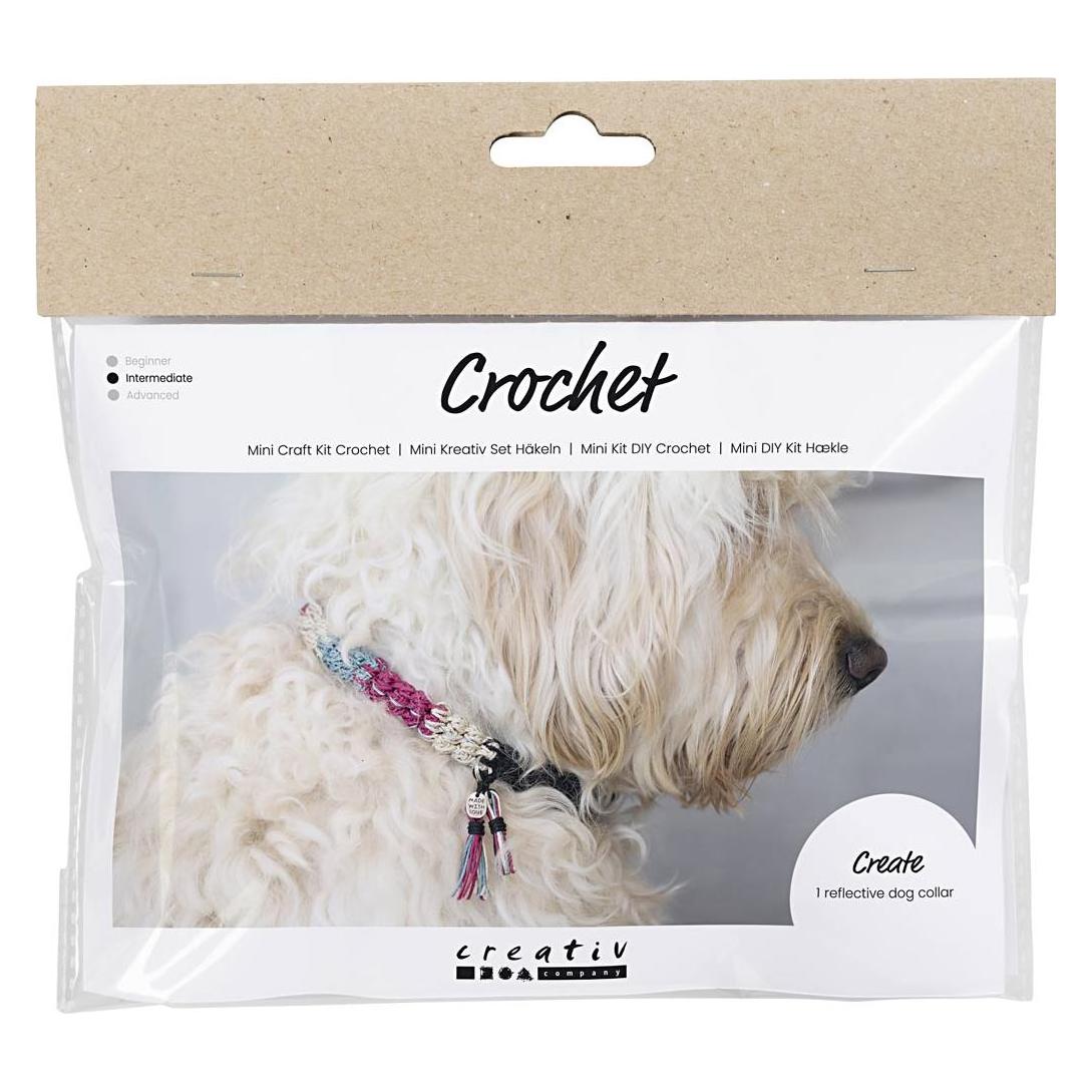 Creativ Company Bastelset Häkeln Hundehalsband (977673)