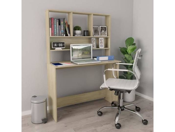 8448Haute qualité - Bureau Informatique Multimédia - Table Informatique Bureau d'ordinateur Mobilier Travail Office Bureau d'écrit