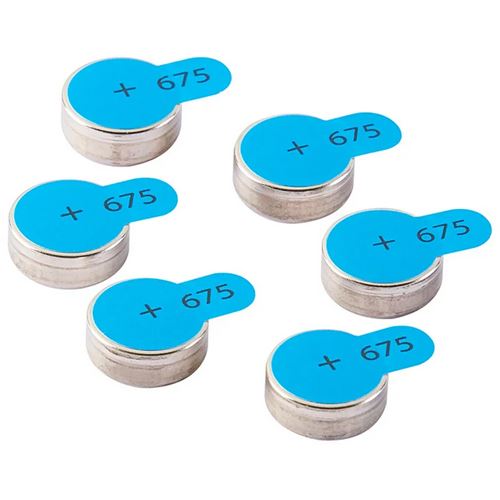 Intenso 6 Knopfzellen PR44 / 675 1,45 V