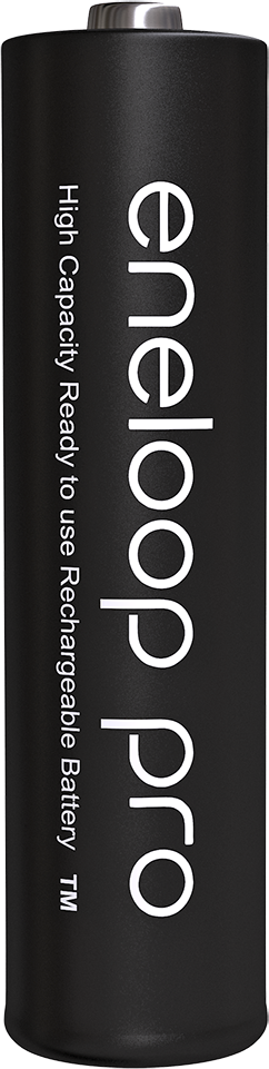 Panasonic Eneloop Pro AA HR6 2500mAh Rechargeable Batteries   4 Pack